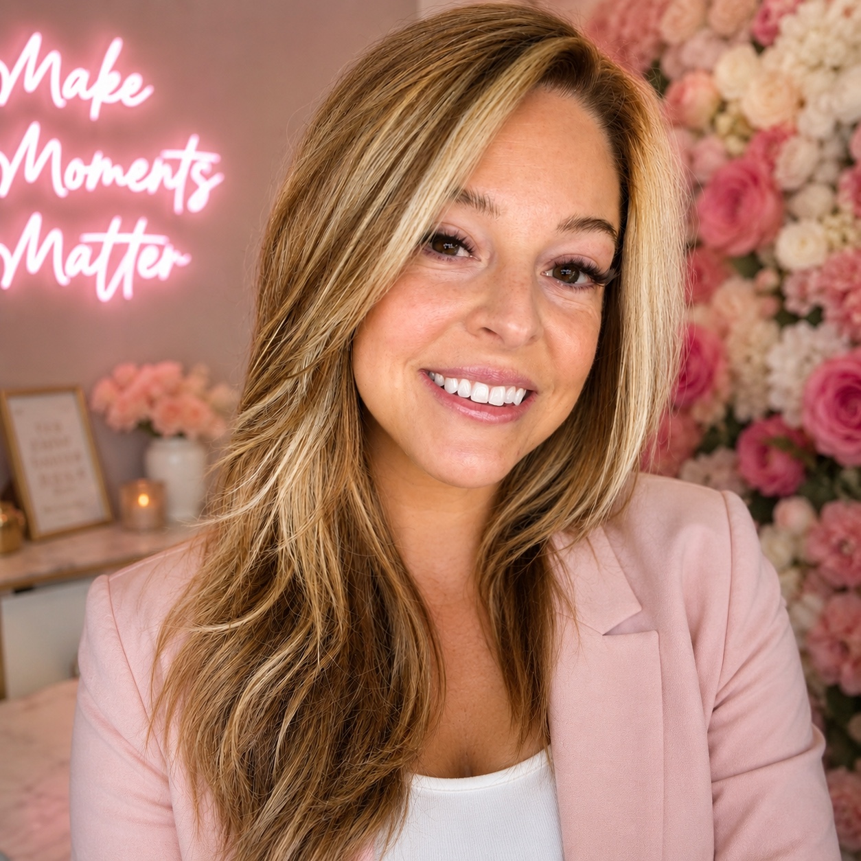 Amanda, owner of Moments by AMMI & Company